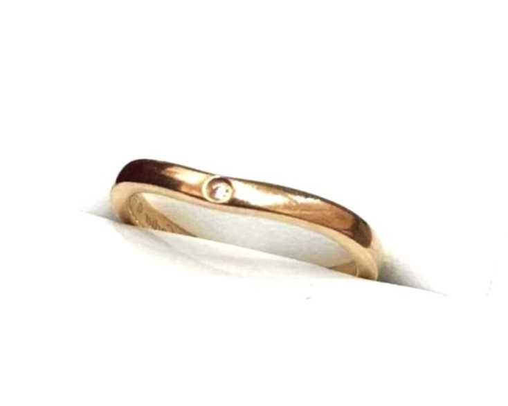カルティエ買取 バレリーナ カーブ ウエディングリング